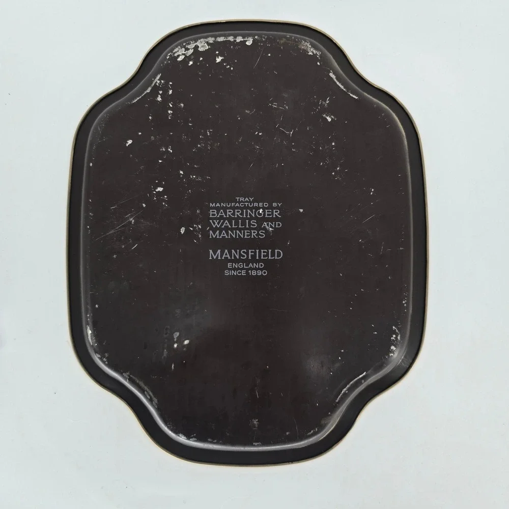 Vintage Lucas Bols 1575 Metal Bar Tray Barringer Wallis and Manners England